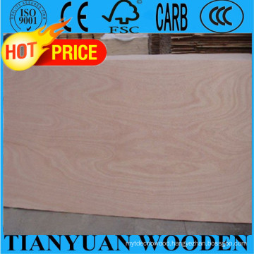 1220*2440mm 12mm Okoume/Bintangor/Oak/Teak/Birch Commercial Plywood